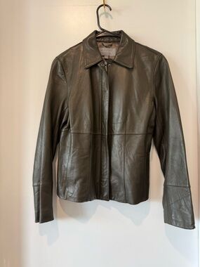 Ann Taylor Genuine Leather Jacket